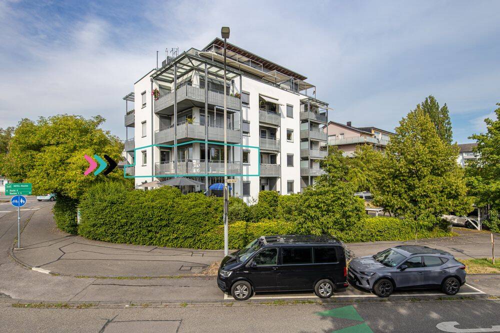 Wohnglück in Konstanz ! 4- Zimmer Wohnung mit Tiefgaragenplatz in begehrter Lage, 78465 Konstanz