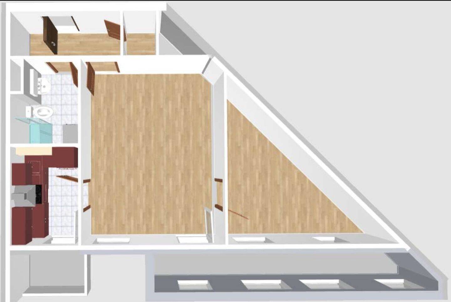 Karlsruhe-Waldstadt – schöne, helle 2,5 Zimmer-Wohnung, sehr gute und zentrale Lage, 76139 Karlsruhe (Hagsfeld Rintheim Waldstadt)