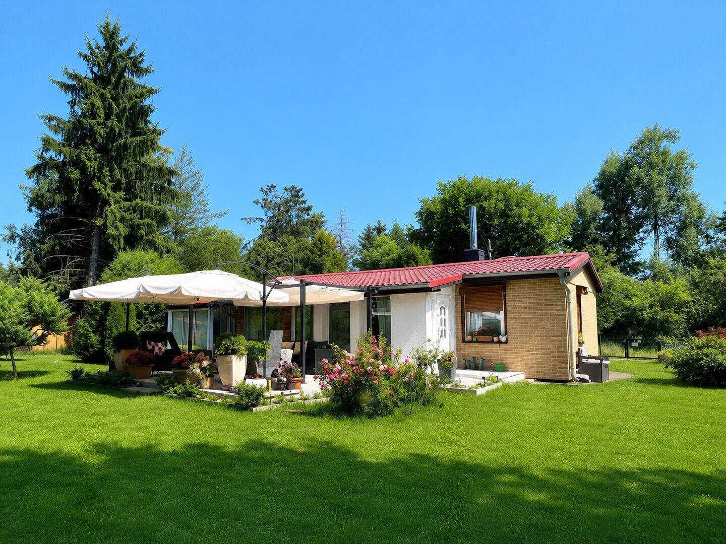 Wochenidylle im Grünen – Ferienhaus auf 1.377 m² Erholungsgrundstück mit Erweiterungsoption, 16515 Oranienburg