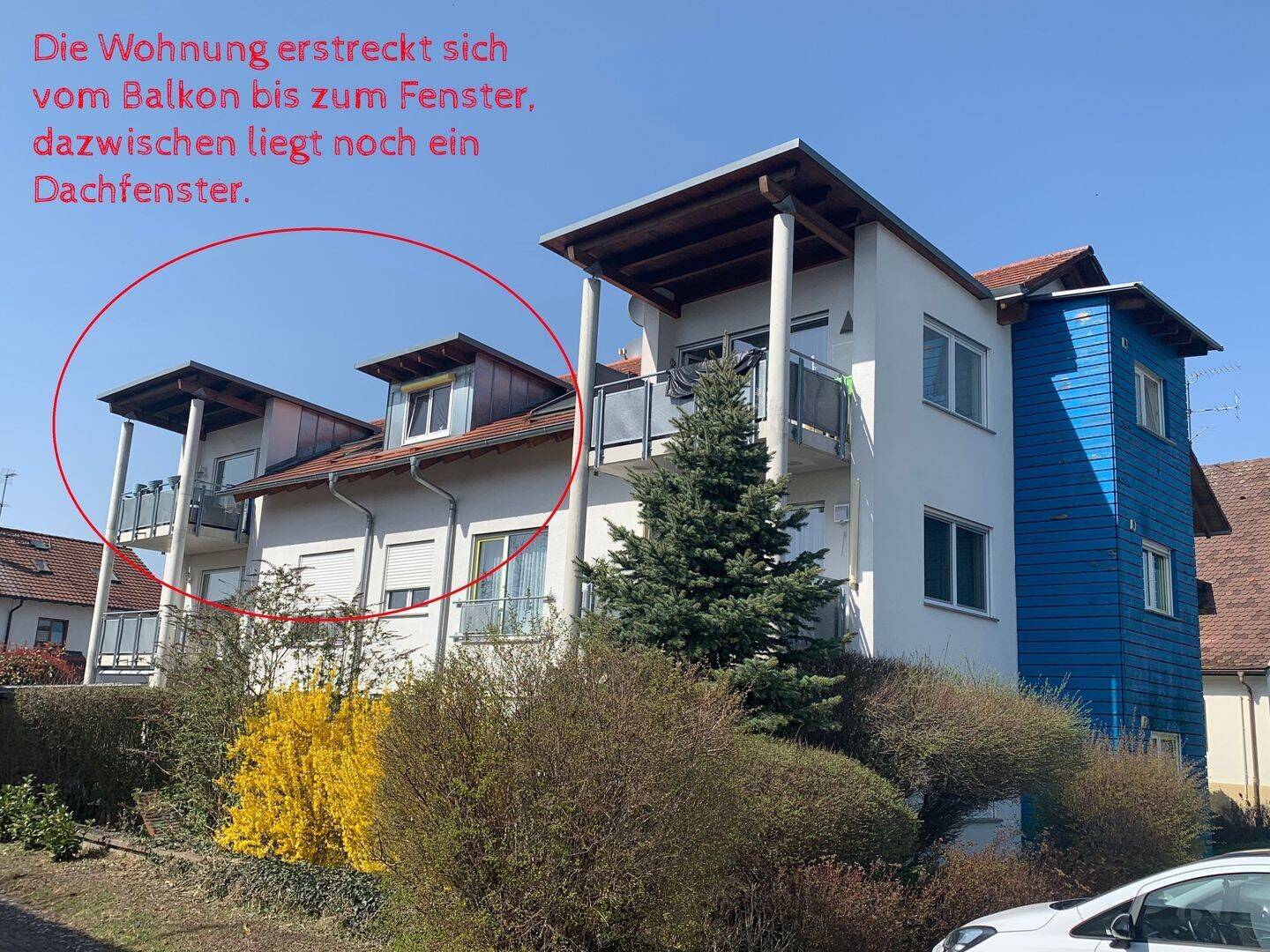 4.5 Zimmer DG-Wohnung, Überlingen am Ried, 78224 Singen (Hohentwiel)