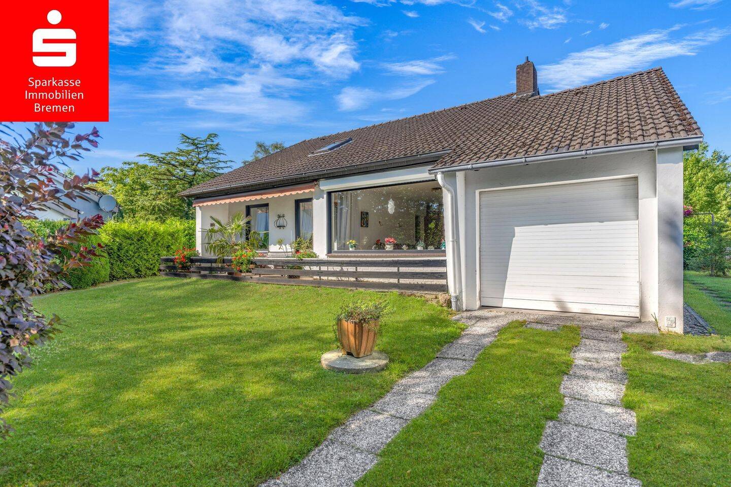 Gepflegter Bungalow mit Garage und großem Grundstück in schöner Lage von Bremen-Schönebeck, 28757 Bremen (Aumund-Hammersbeck Fähr-Lobbendorf Schönebeck Sankt Magnus Vegesack)