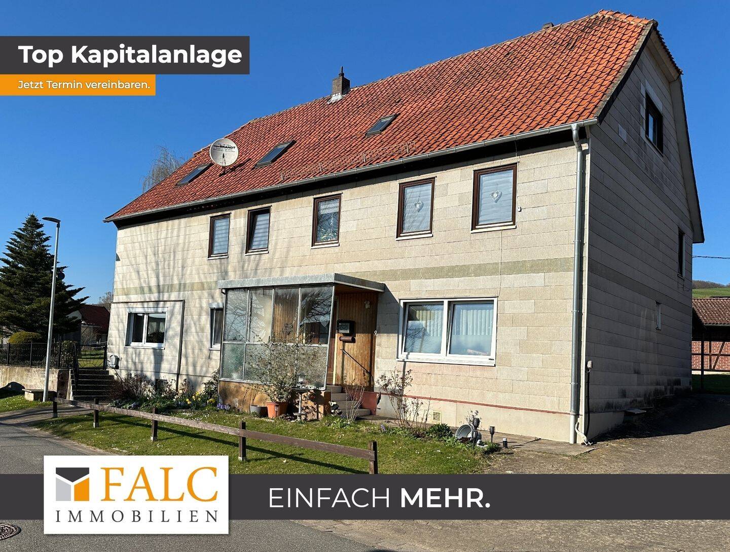 PROVISIONSFREI***Haushälfte – Eine Eigentumswohnung mit 2 Einheiten in Vogelbeck***, 37574 Einbeck