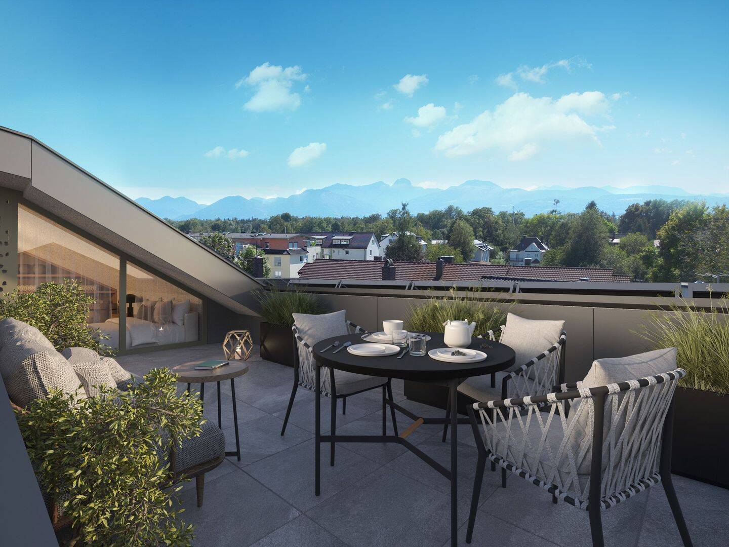 WE 10 – exklusive Dachgeschosswohnung mit Panoramablick, 83043 Bad Aibling