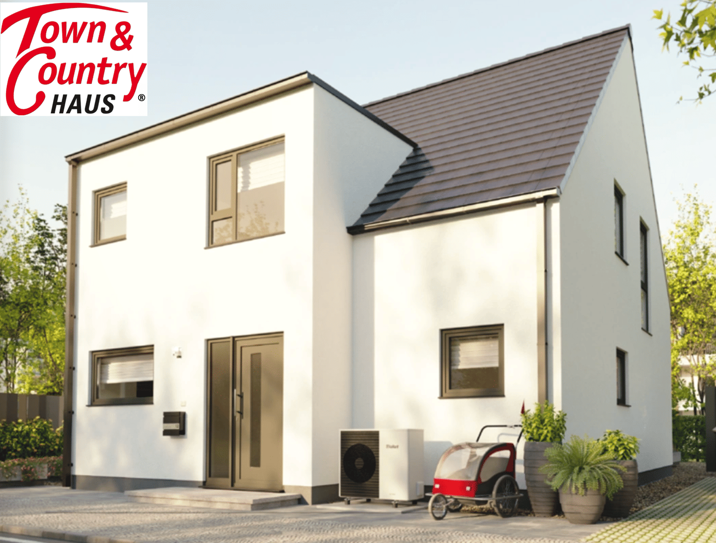 430 m² Grundstück in BAYREUTH-WOLFSBACH (separat), Town & Country Flair 134 – modernes Familienhaus mit ca. 143,9 m² Netto-Raumfläche, 95448 Bayreuth
