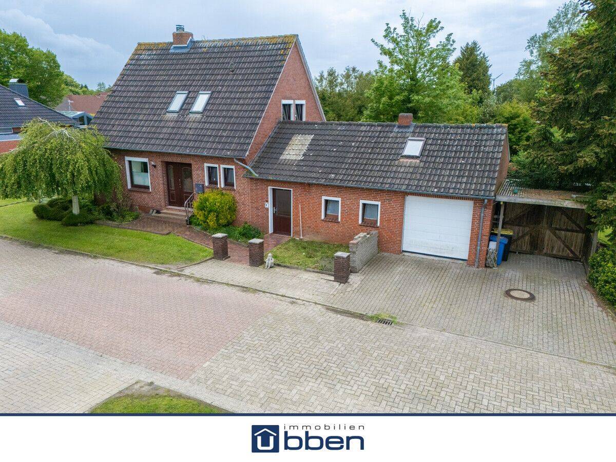 Gepflegtes Einfamilienhaus mit Wintergarten, Werkstatt und Garage in ruhiger Sackgassenlage, 26624 Südbrookmerland