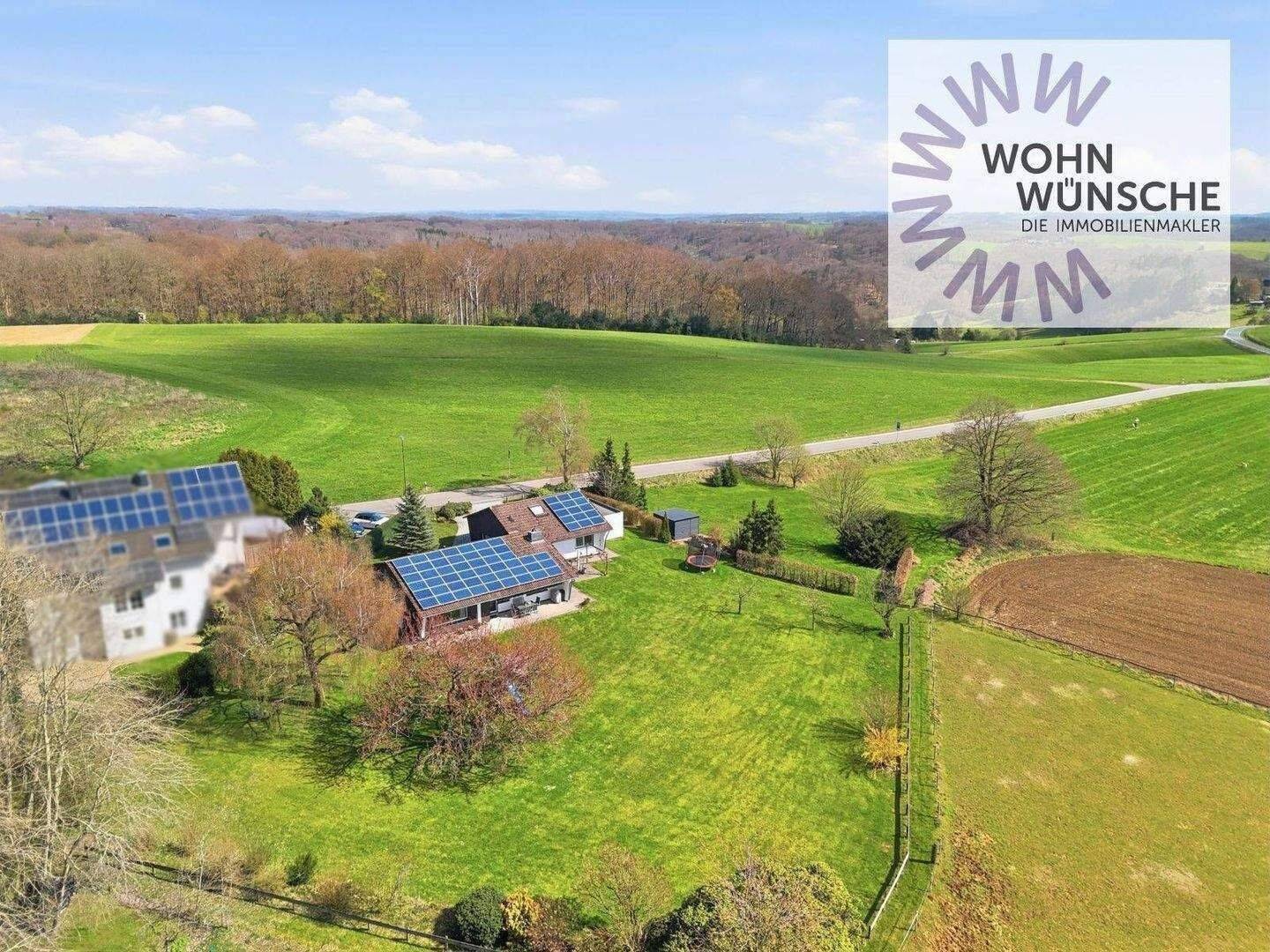 Bungalow mit traumhaftem Fernblick in Golfplatznähe, 42499 Hückeswagen