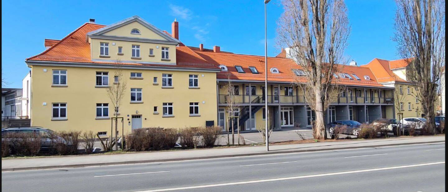 Leben im Denkmal „Alter Stadtbauhof“: Helle 2,5-Zimmer-Wohnung mit Balkon, 95444 Bayreuth (Altstadt City Gartenstadt Kreuzstein Neue Heimat)