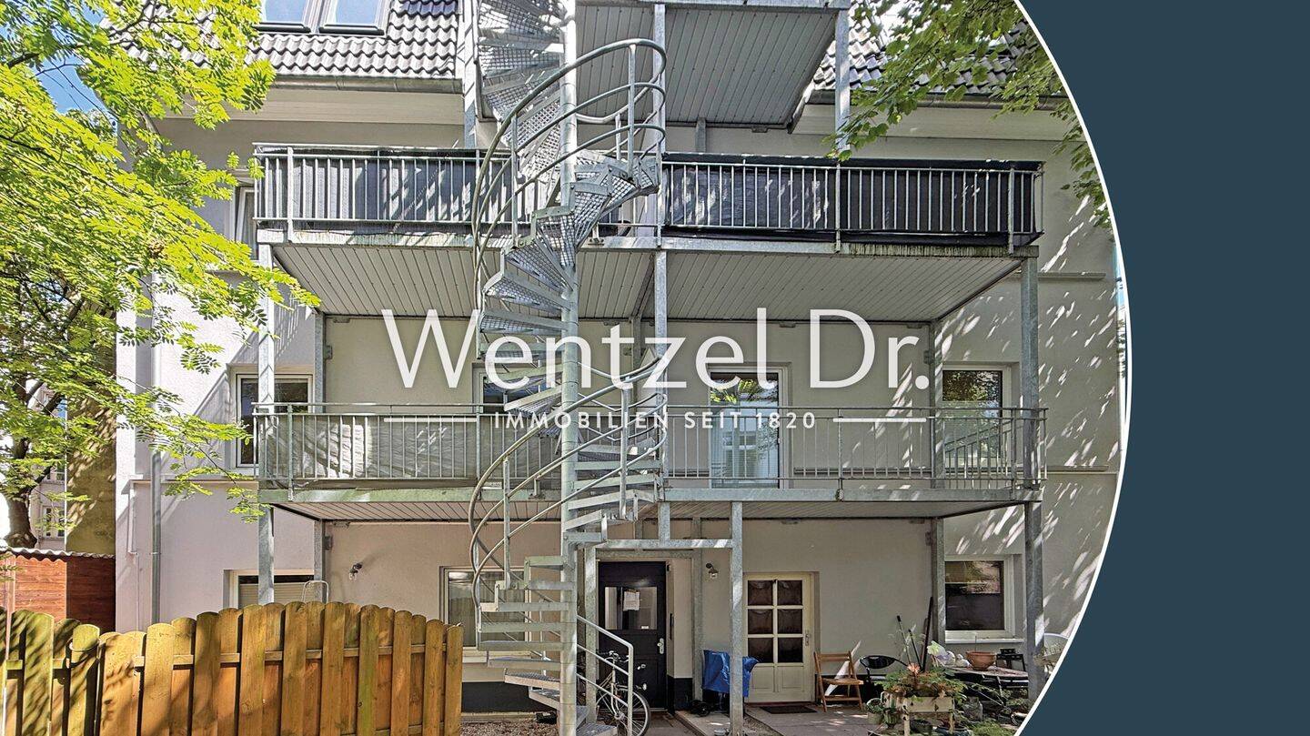 Charmante 3-Zimmer-Altbauwohnung in ruhiger Innenhoflage: zwischen Uhlenhorst und Winterhude – Wentzel Dr., 22085 Hamburg (Hamburg-Nord Barmbek-Süd Uhlenhorst)