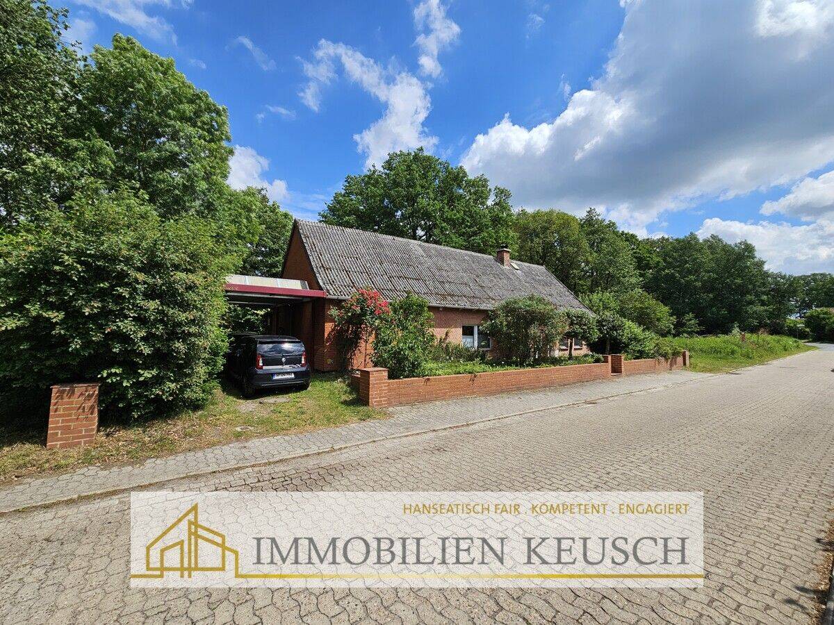 EFH mit Traumgarten & unverbaubarem Blick ins Grüne, Ausbaupotential + Carport, 27404 Zeven