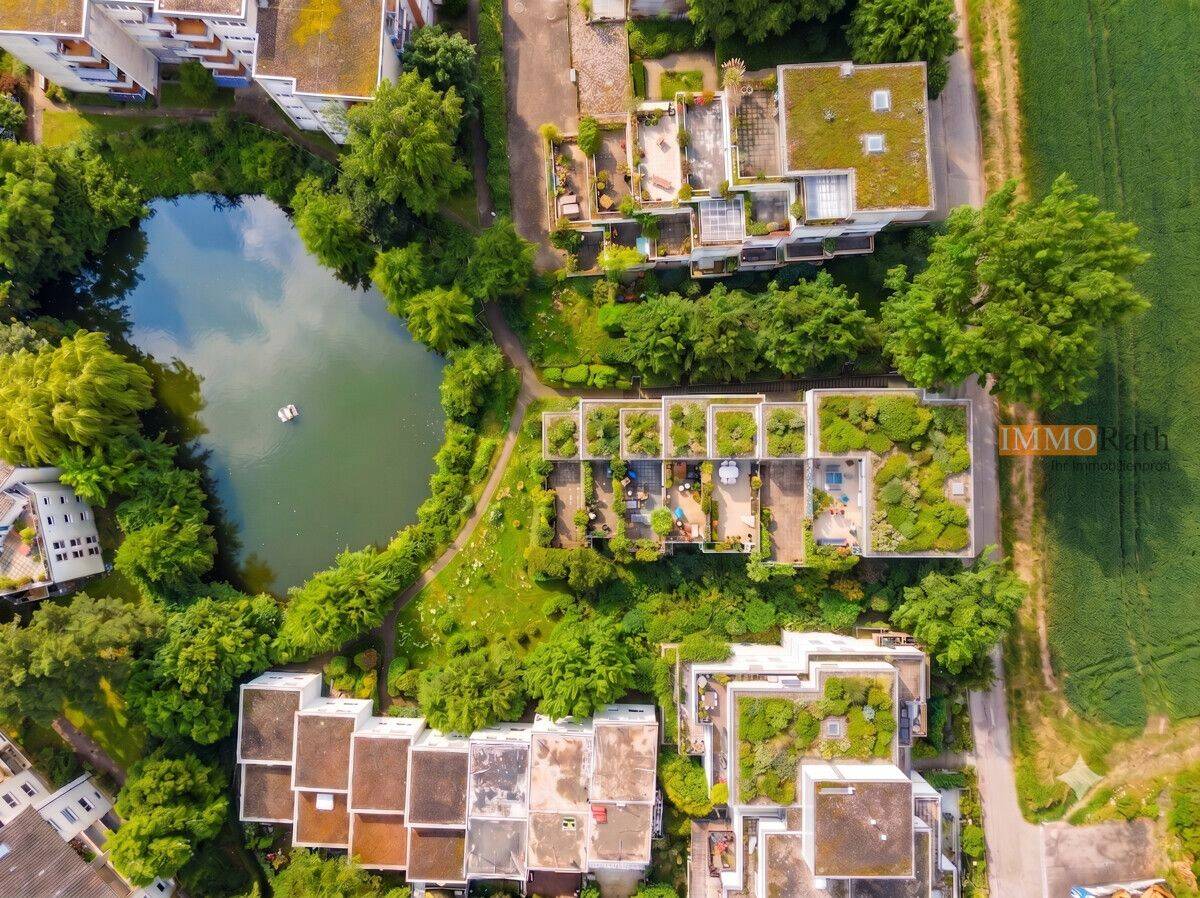 IMMORath.de – Wohnen am See: Idyllische Terrassenwohnung im Grünen, 79100 Freiburg im Breisgau (Günterstal Vauban Wiehre)