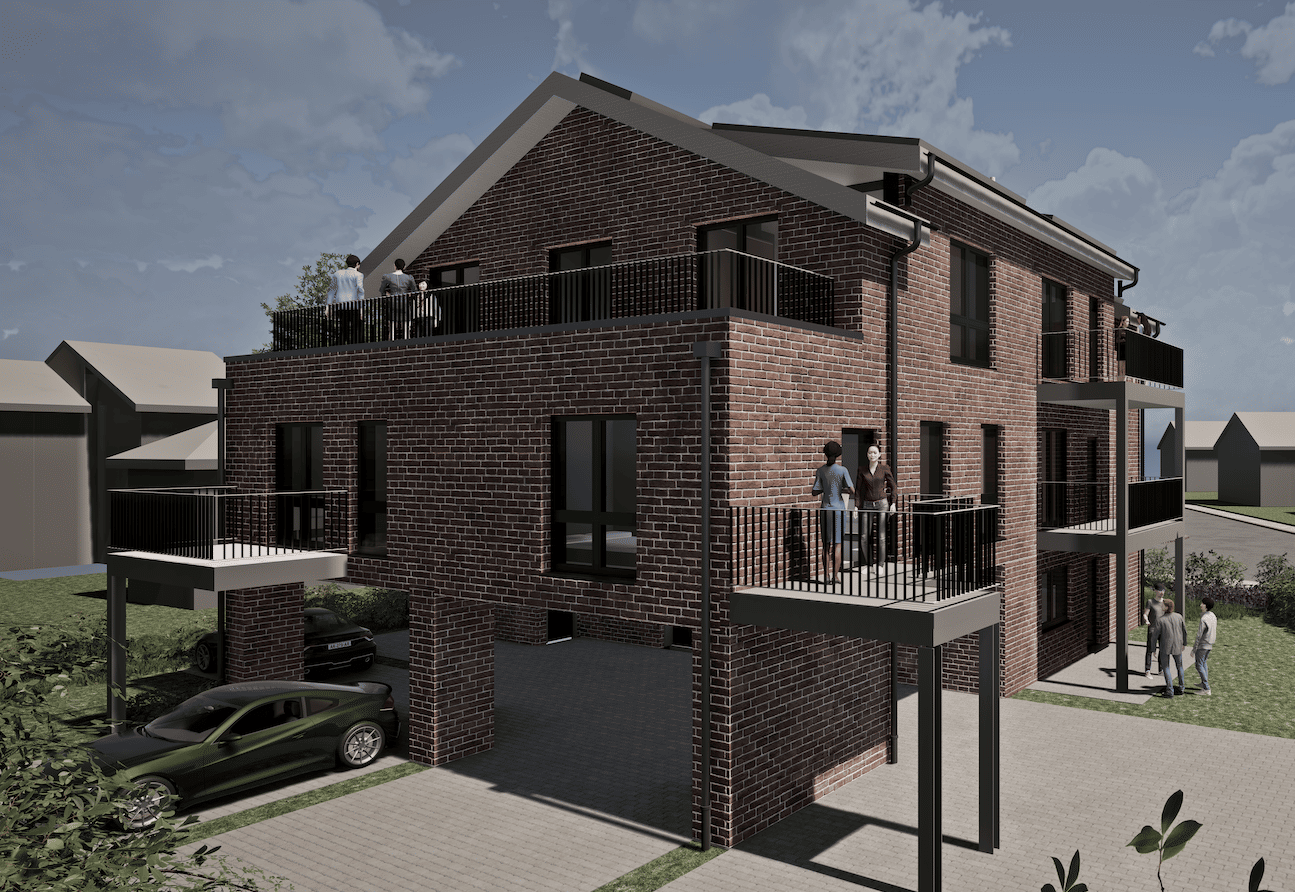Exklusive 2-Zimmer-Wohnung mit großzügiger Dachterrasse im Erstbezug, 26131 Oldenburg (Oldb) (Bloherfelde Eversten)