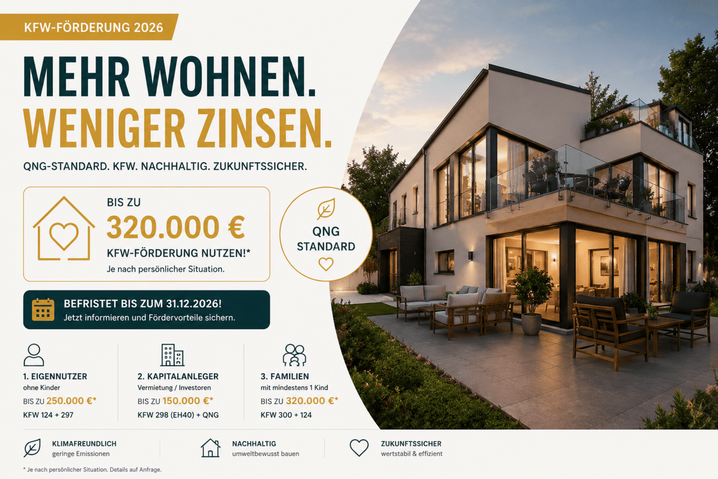 Exklusive 4 Zimmerwohnung in Bad Honnef- KfW Förderung bis 250.000€!!, 53604 Bad Honnef