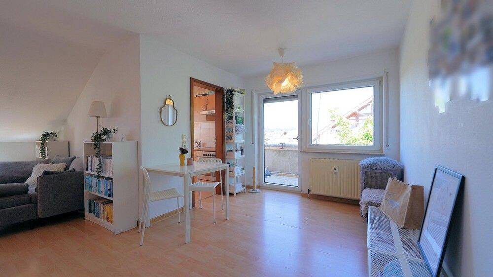 Mit frischen Ideen zum Wohntraum – 2 Zimmer mit Westbalkon und schönem Weitblick, 74906 Bad Rappenau