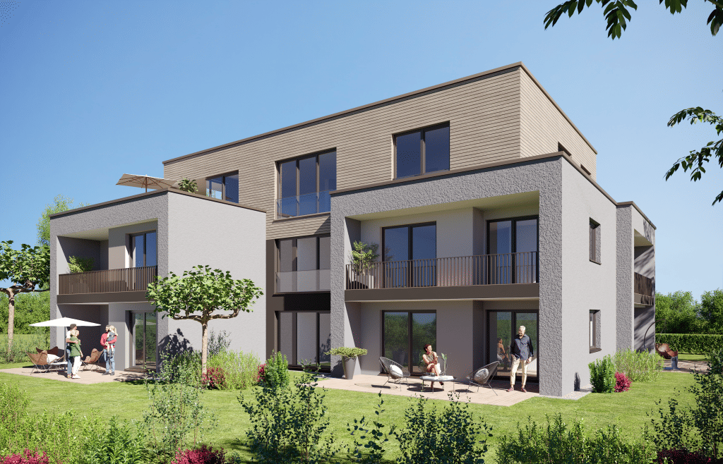 4-Zimmer Neubauwohnung 1.OG mit zwei Balkonen in schöner Lage in Bayreuth, 95448 Bayreuth
