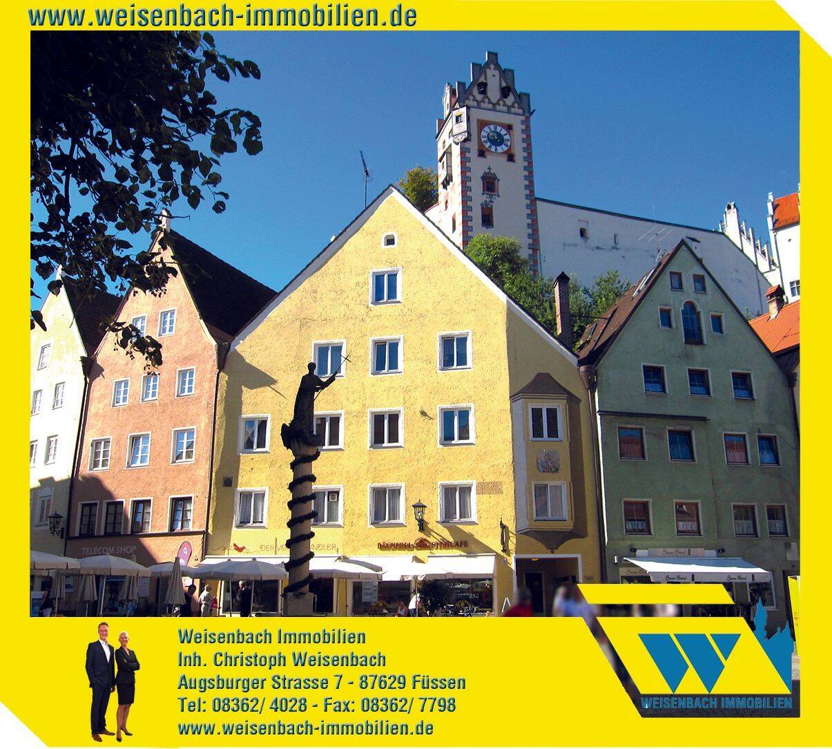Charmante Eigentumswohnung mit Altstadtflair im Herzen von Füssen, 87629 Füssen
