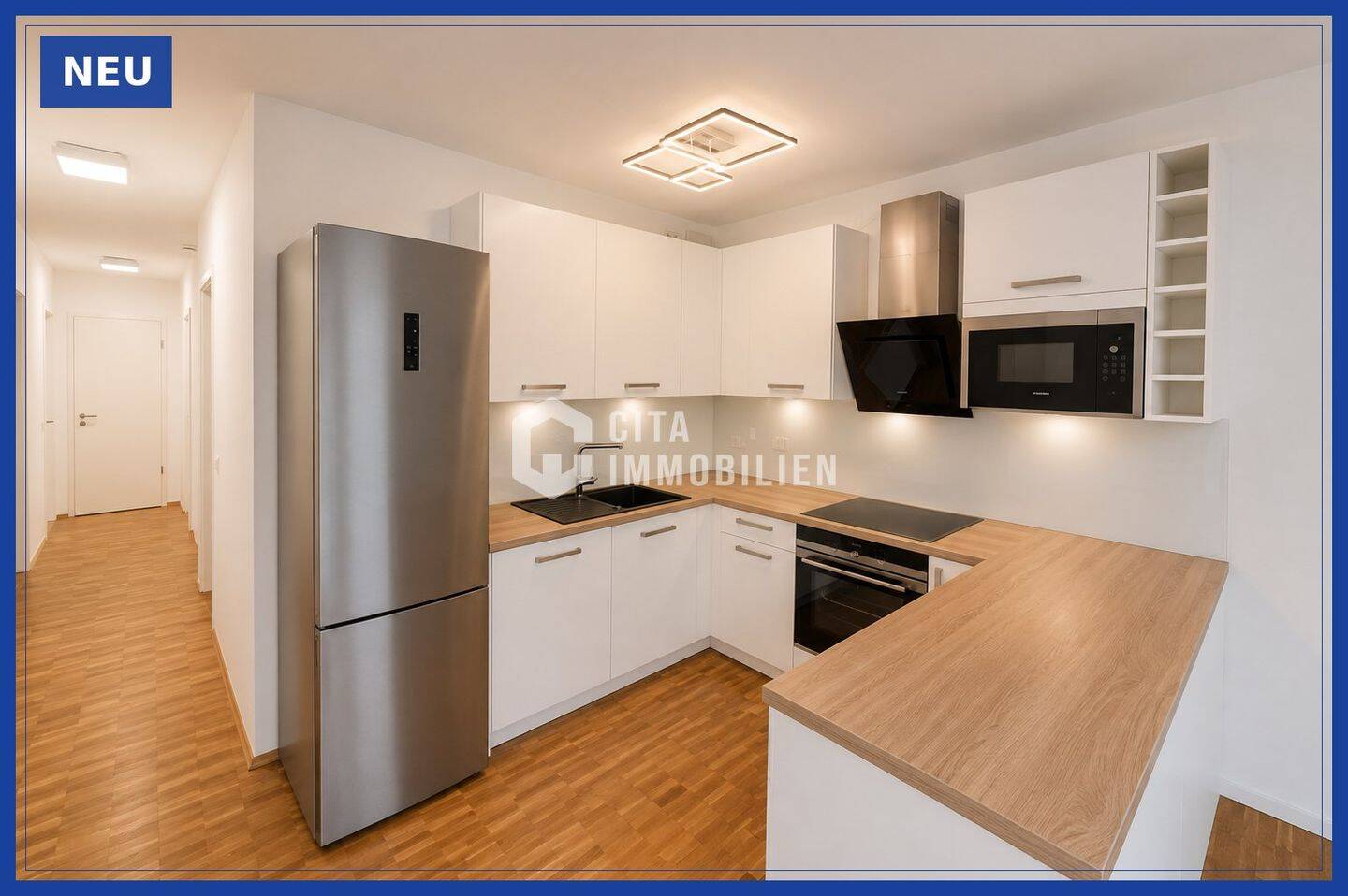 Moderne 4-Zimmer-Wohnung mit Terrasse und Tiefgaragenstellplatz in Frankfurt-Gallus, 60326 Frankfurt am Main (Gallus Griesheim)