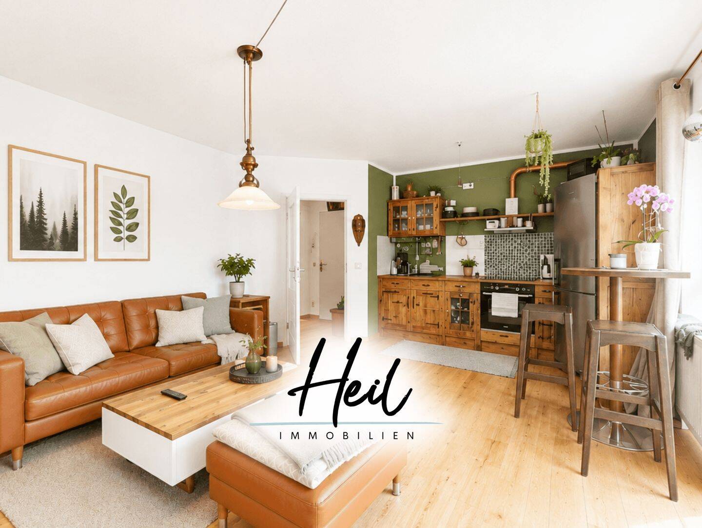 Vermietete 2-Zimmer-Wohnung mit Echtholzparkett | Balkon | Stellplatz, 4442 Zwenkau