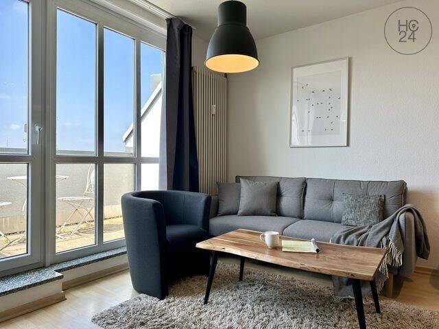 Modisch möbliertes und charmantes Studio Apartment mit Dachterrasse in Leipzig, 4317 Leipzig (Neustadt-Neuschönefeld Reudnitz-Thonberg Zentrum-Ost)