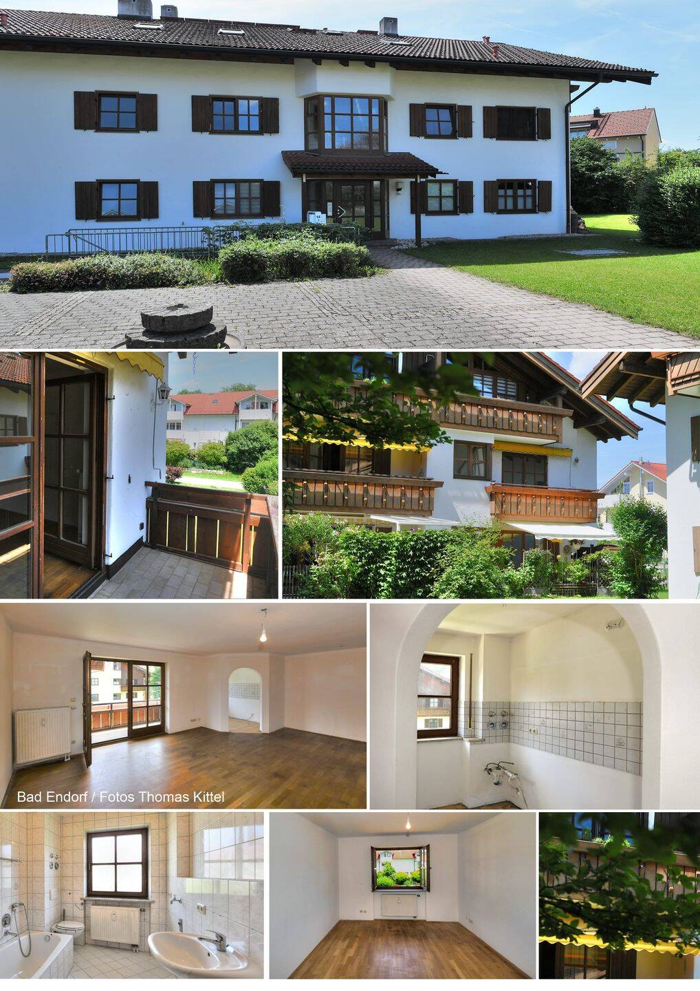 freie Zweizimmerwohnung mit Balkon und Tiefgarage – ruhig und zentral, 83093 Bad Endorf