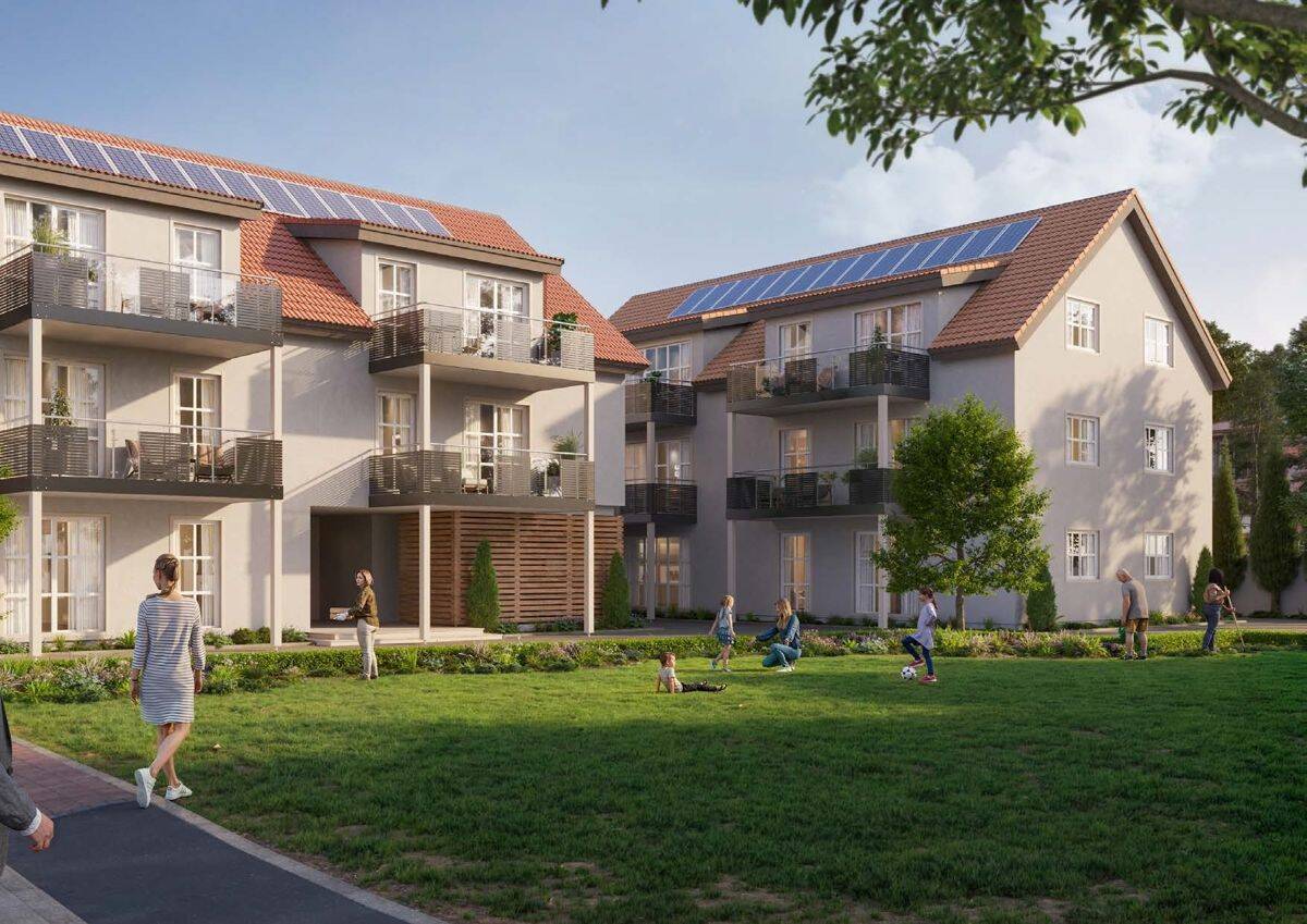 Modernes Wohnen – Erstbezug – energieeffiziente Eigentumswohnungen in Poppenhausen / Kützberg, 97490 Poppenhausen