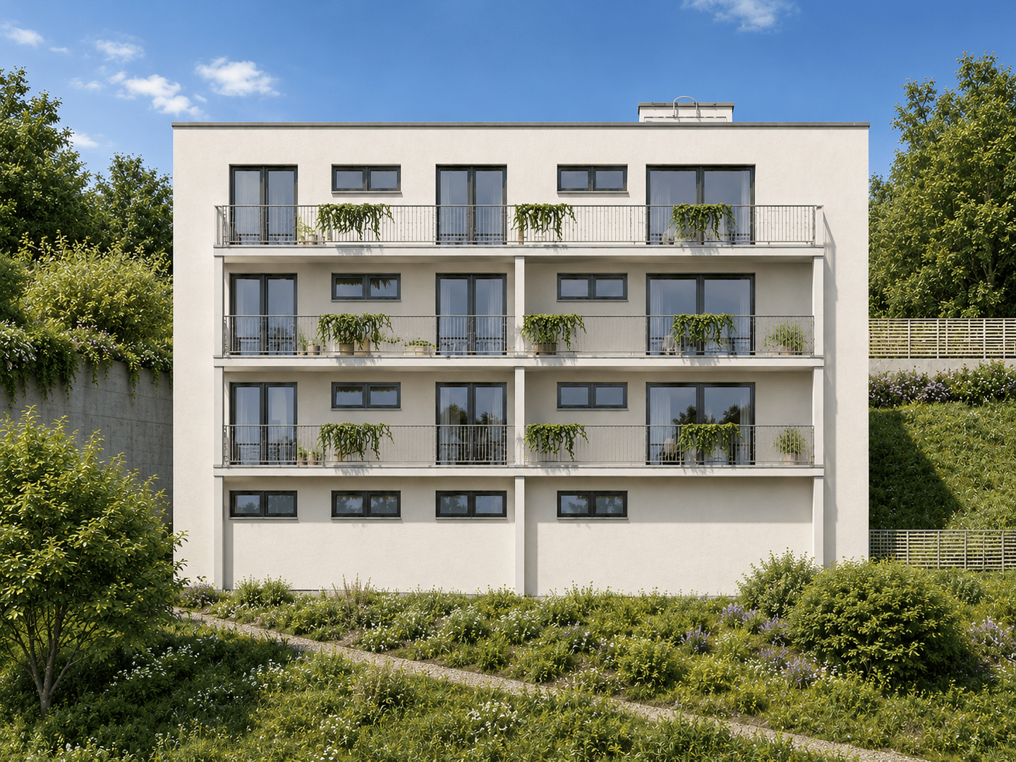 Heidelberg-Ziegelhausen Neubau Terrassenwohnungen, 69118 Heidelberg (Peterstal Schlierbach Ziegelhausen)