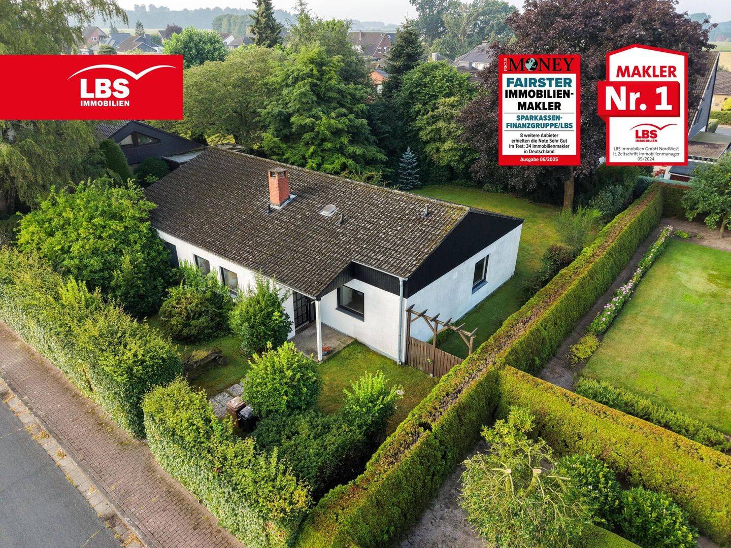 Bungalow mit Potenzial! Sanierungsobjekt auf ca. 860 m² Grundstück, 27777 Ganderkesee