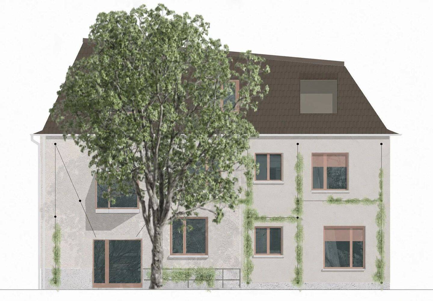 DESIGNVILLA NYMPHENBURG | GARTENRESIDENZ MIT TERRASSE, STUDIO & GARTEN, 80638 München (Moosach Neuhausen-Nymphenburg)