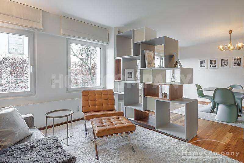 Exklusiv und sehr hochwertig ausgestattete 2-Zimmer-Gartenwohnung in Altbogenhausen, 81675 München (Au-Haidhausen Bogenhausen)