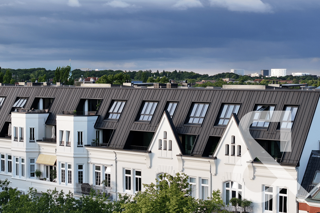 Exklusive Endetage mit traumhafter Dachterrasse | Mühlenkamp · Poelchaukamp · Winterhude, 22301 Hamburg (Hamburg-Nord Winterhude)
