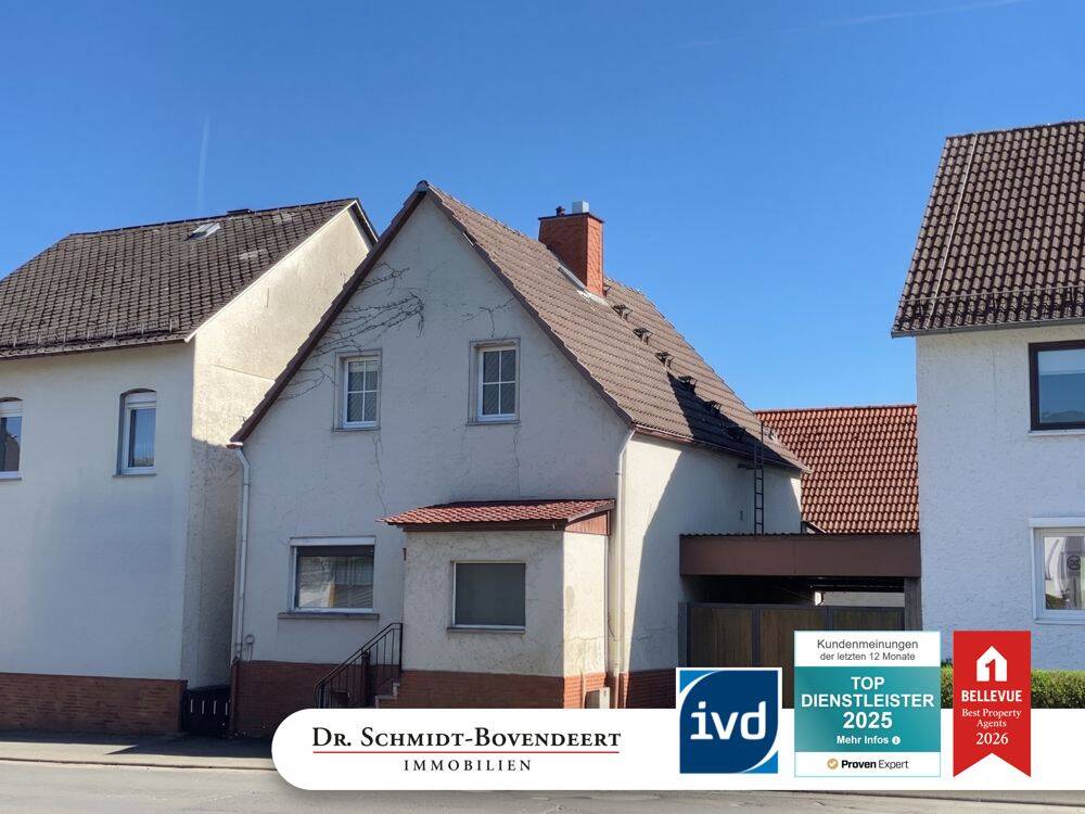 2km zur A45: Einfamilienhaus mit Werkstatt im Hinterhaus, Carport und idyllischem Garten in Herborn!, 35745 Herborn