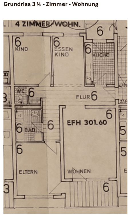 3 1/2 Zimmer EG-Wohnung in Stuttgart-Stammheim, 70439 Stuttgart (Neuwirtshaus Stammheim Zuffenhausen)