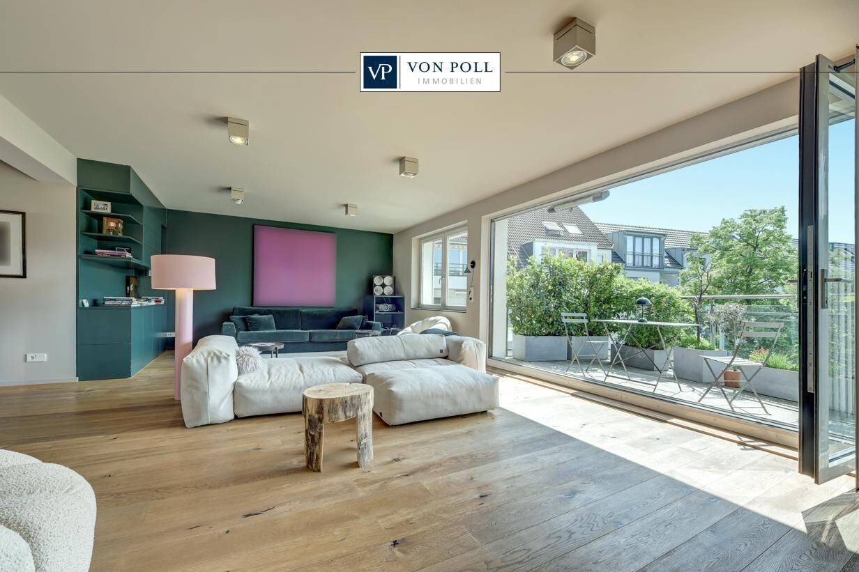 Wohnen auf höchstem Niveau – Traumhafte Maisonette-Dachgeschosswohnung in Bestlage Pempelforts, 40479 Düsseldorf (Derendorf Pempelfort)