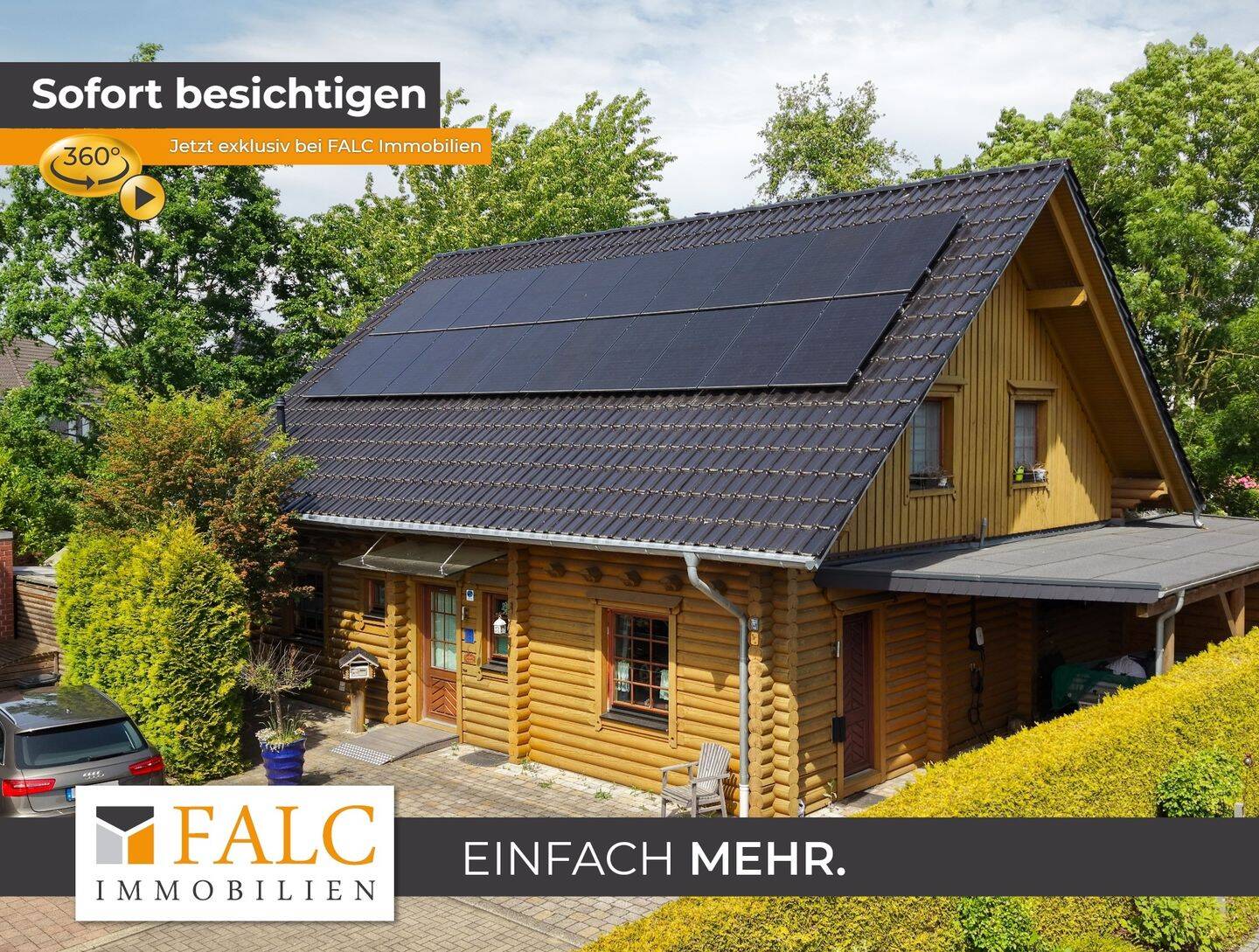 Appelhülsen-Skandinavischer Flair trifft moderne Energietechnik – Blockhaus mit besonderem Charakter, 48301 Nottuln