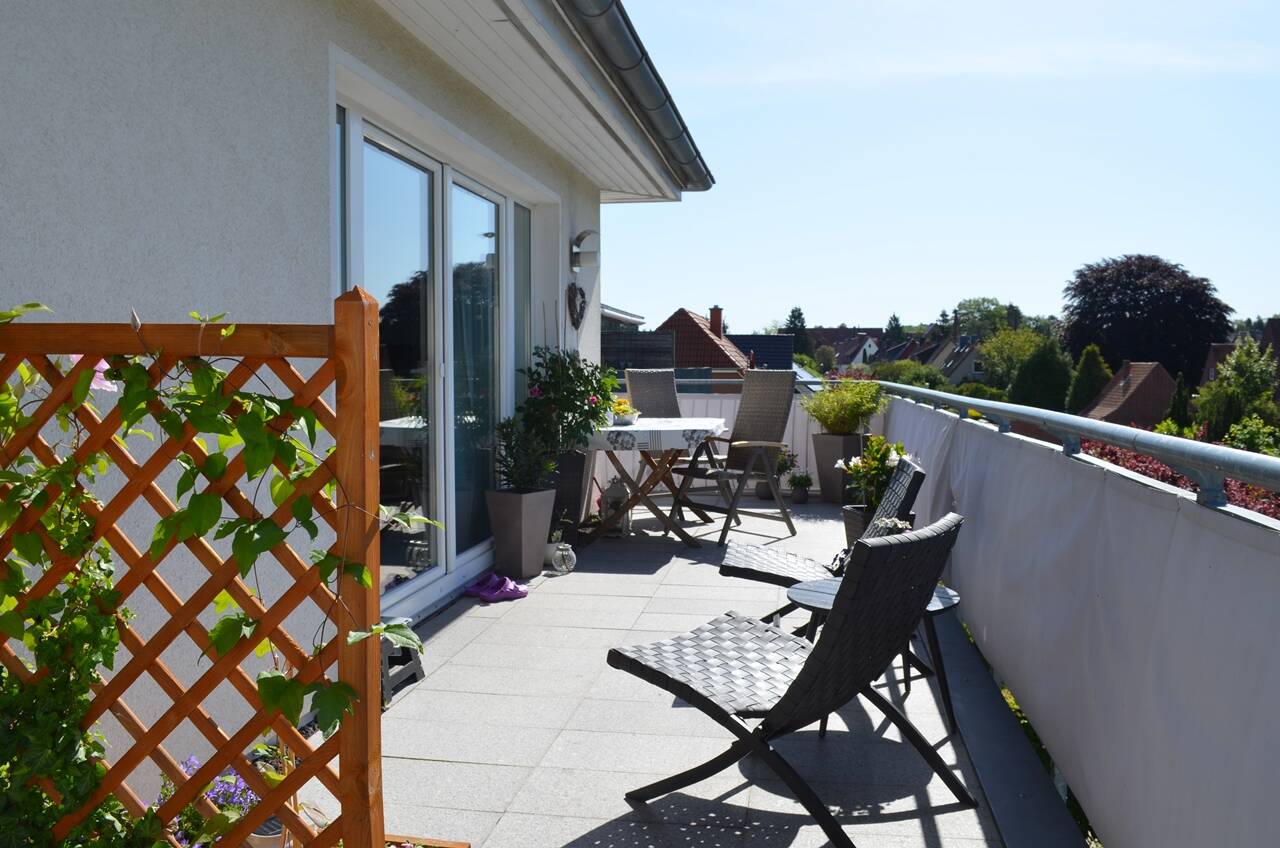 Stilvolles Wohnen in Lüneburg (Lüne-Moorfeld) – Penthouse mit Sonnendachterrasse, 21337 Lüneburg