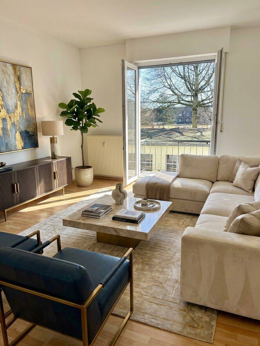 Frisch renovierte 2-Zimmer-Wohnung mit Balkon – Hell, modern und bezugsfrei, 47799 Krefeld (Bockum Cracau Stadtmitte)