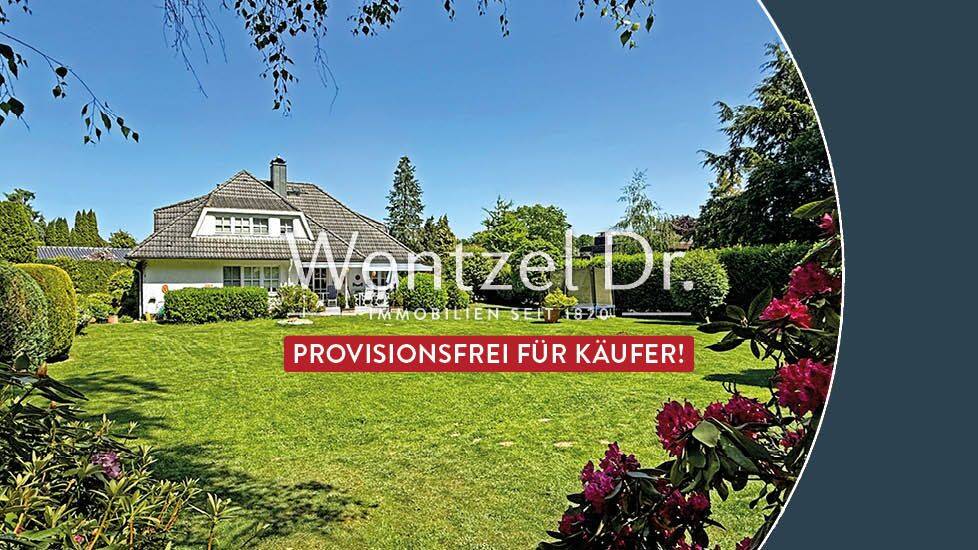Perfekte Wohnlage! Großes EFH mit parkähnlichem Grundstück am Waldrand in Aumühle – Wentzel Dr., 21521 Aumühle