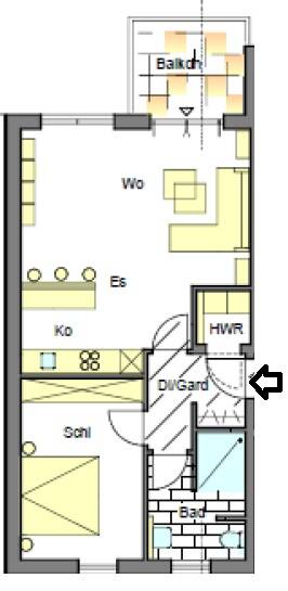 helle, hochwertige 64m² Wohnung in Schweich – provisionsfrei –, 54338 Schweich