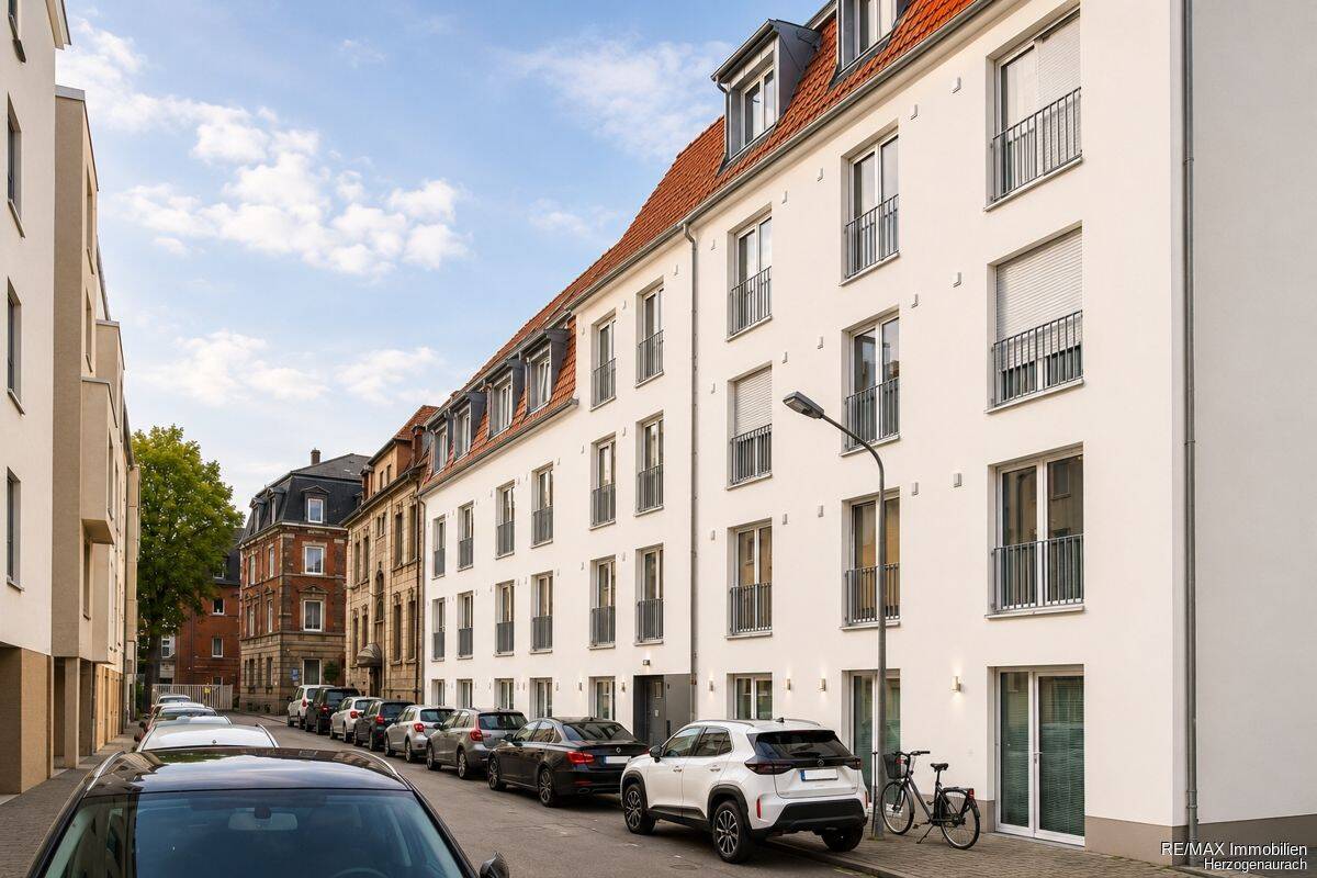 Moderne 2-Zimmer-Neubauwohnung mit Balkon in Nürnberg, 90478 Nürnberg (Dutzendteich Gleißhammer Glockenhof Sankt Peter Zerzabelshof)