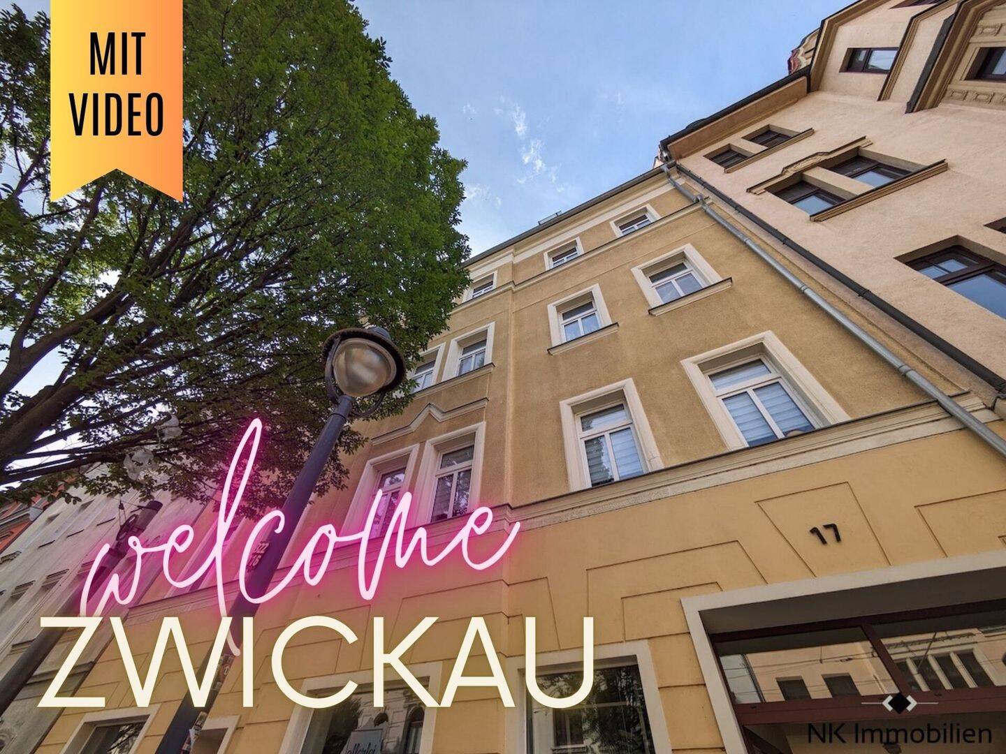 ++ den Schwanenteich vor der Haustüre: charmante 2-Raum-Wohnung – mit Balkon ++, 8056 Zwickau