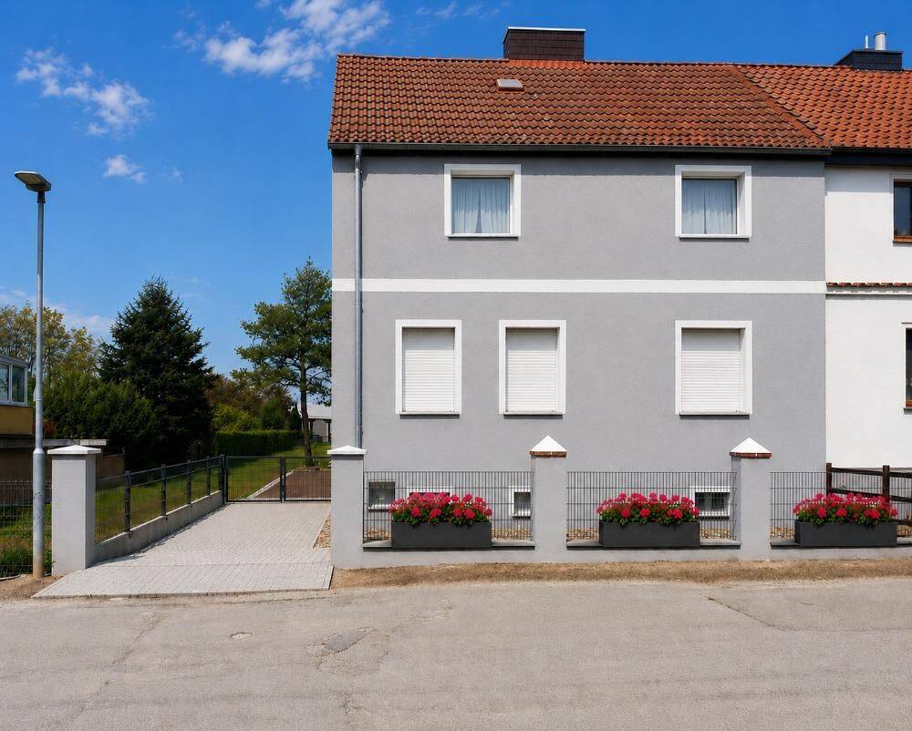 Zeitlos wohnen – hochwertige Doppelhaushälfte mit modernster Technik und unverbaubarem Ausblick, 39288 Burg