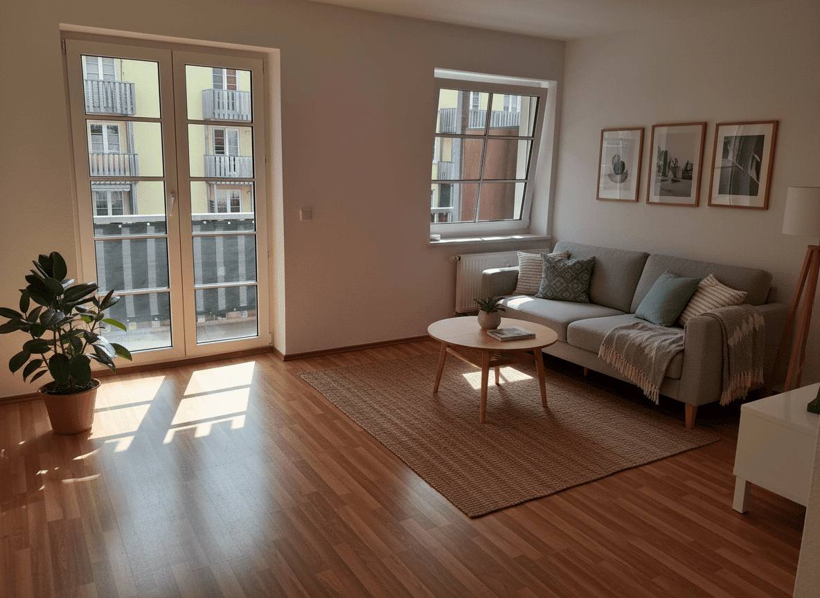 Helle 3-Zimmer-Wohnung in Dessau-Roßlau (UNMÖBLIERT), 6842 Dessau-Roßlau (Innenstadt Kleutsch Mildensee Sollnitz Süd)