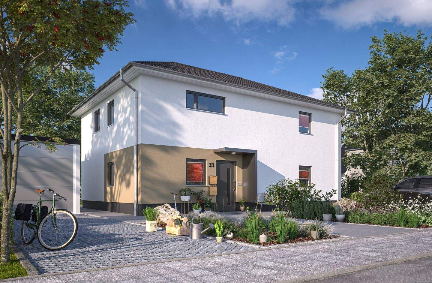 2 – Familienhaus – Ihr neues Zuhause mit echtem Fundament – Grundstück vorhanden und hochwertig massiv gebaut, 67454 Haßloch