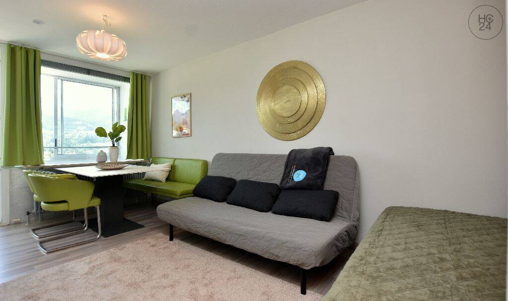 Modern möblierte 1-Zimmer Wohnung mit verglastem Balkon in Sonthofen, 87527 Sonthofen