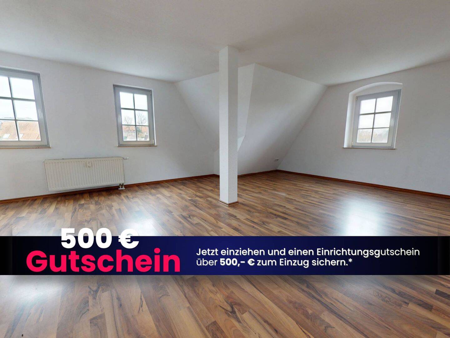 Sommeraktion: Wohnung mieten & 500 € Einrichtungsgutschein sichern! Lichtdurchfluteter Wohntraum mit Wannenbad: Perfekt für Singles & Paare in B, 9217 Burgstädt