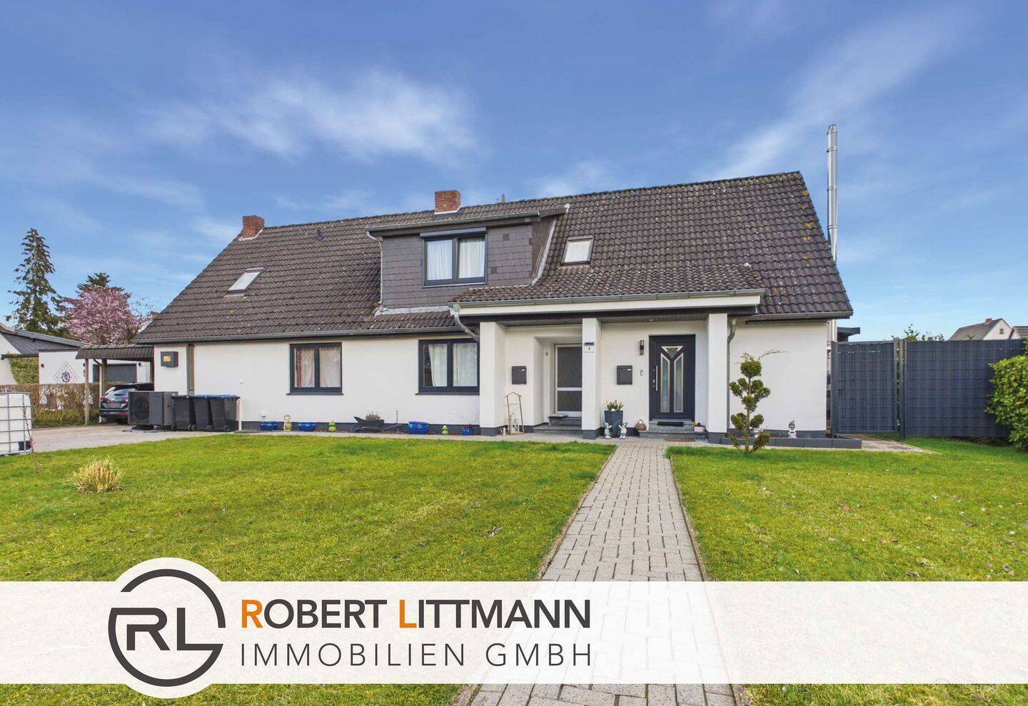 Zweifamilienhaus mit großem Garten und Wärmepumpe in Hambergen, 27729 Hambergen