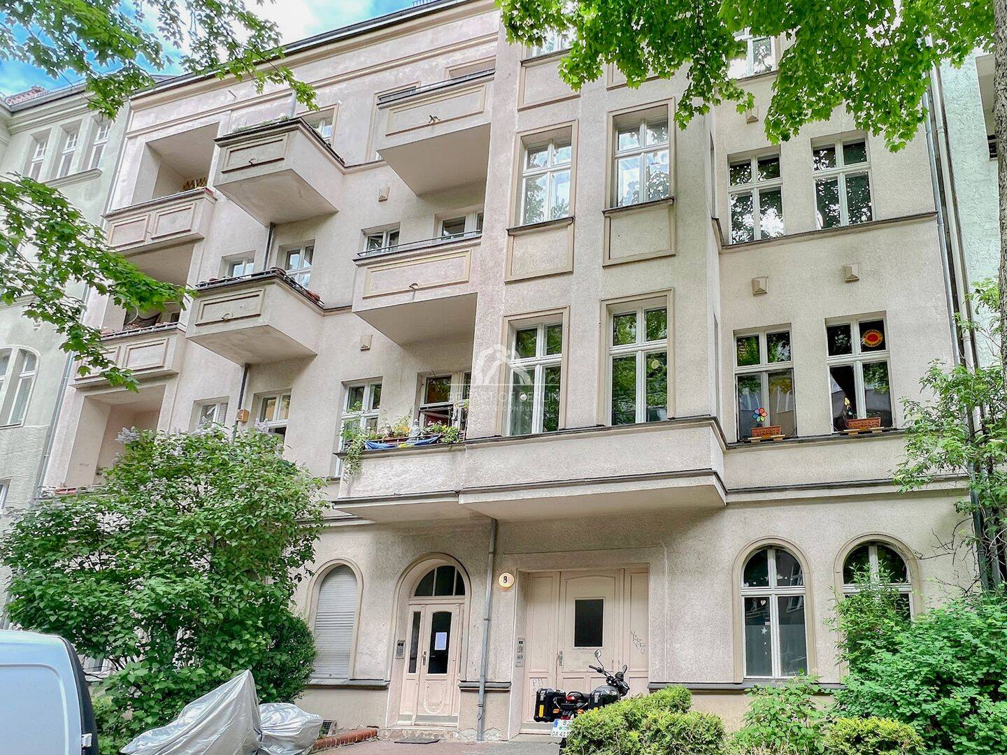 ALTBAUCHARME IN FRIEDENAU: STILVOLLE 2-ZIMMER-WOHNUNG MIT BALKON IN RUHIGER LAGE I PROVISIONSFREI, 12161 Berlin (Steglitz-Zehlendorf Friedenau Steglitz)