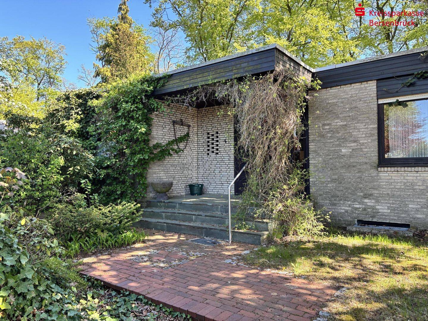 Bramsche – Architekten-Bungalow mit großem Garten in der Gartenstadt, 49565 Bramsche
