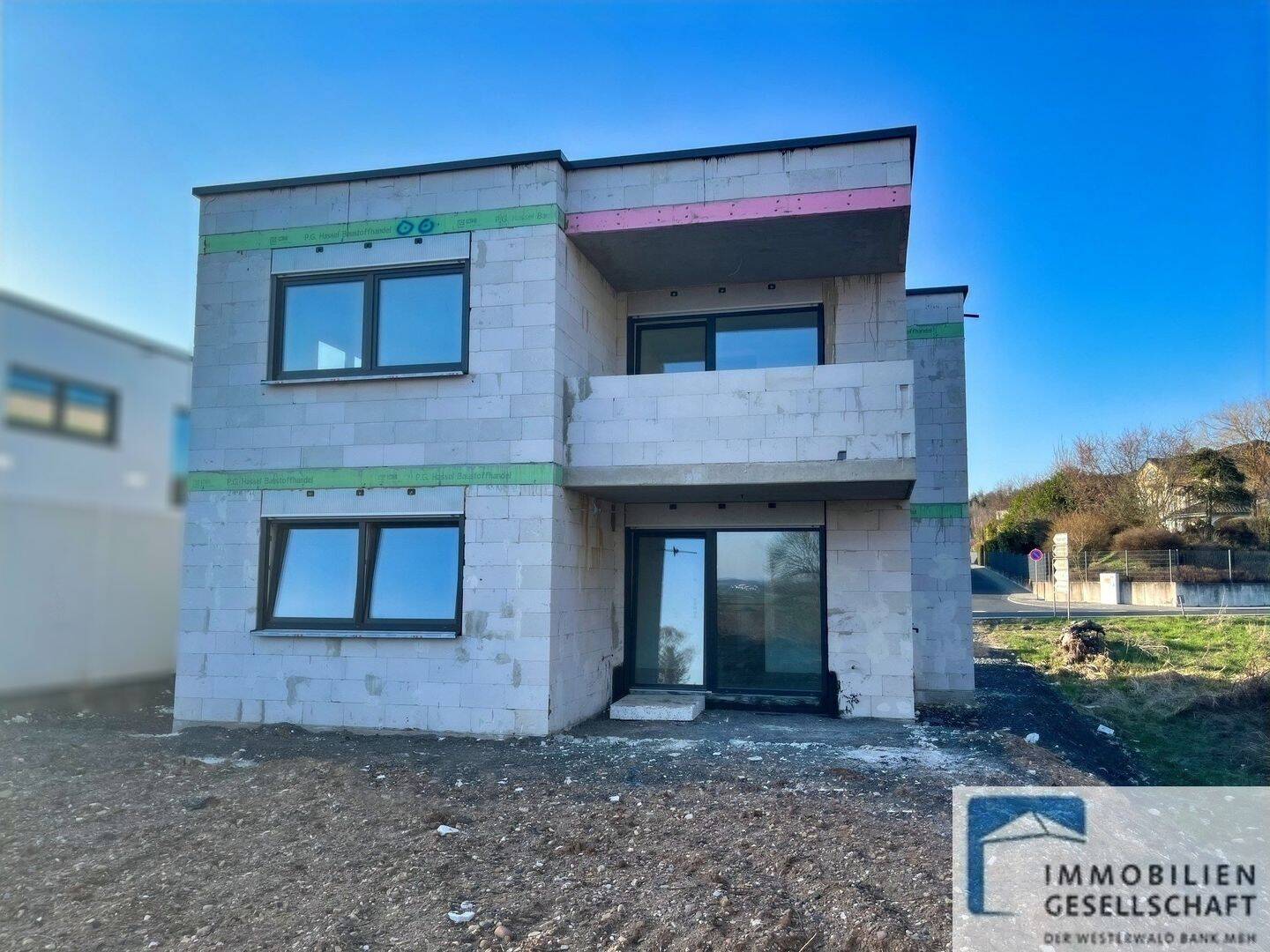 Neubau – Attraktive Obergeschosswohnung mit Garage – KfW55, 65599 Dornburg