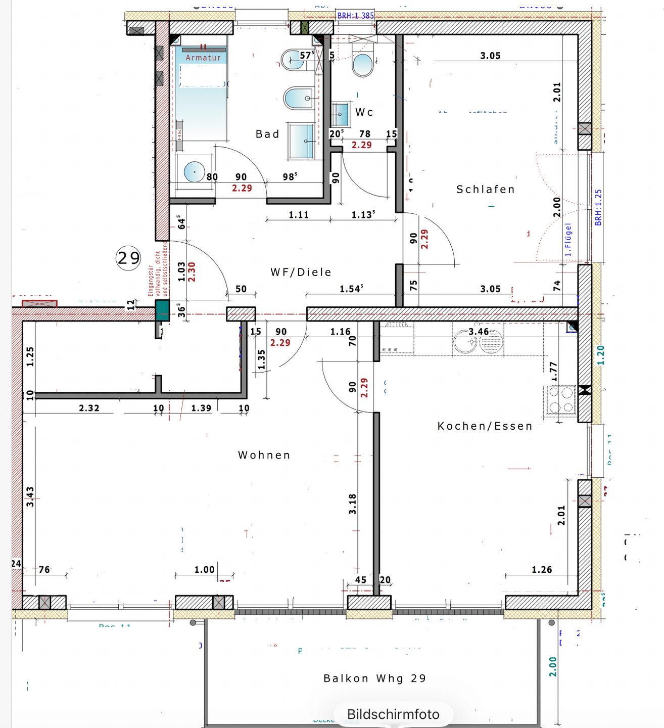 Moderne 2 Zimmer Whng, 2 X TG, Küche, Aufzug, Balkon, Gäste WC, 91161 Hilpoltstein