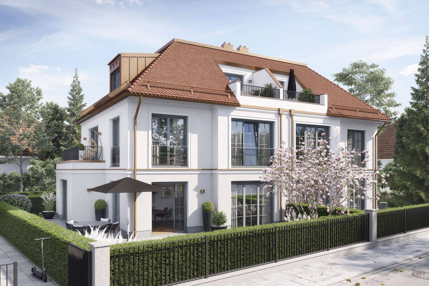 Moderne Luxus-Doppelhaushälfte mit allem Komfort, 81927 München (Bogenhausen)
